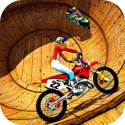 Well Of Death Bike Rider - Motorbike Stunts Racing app icon