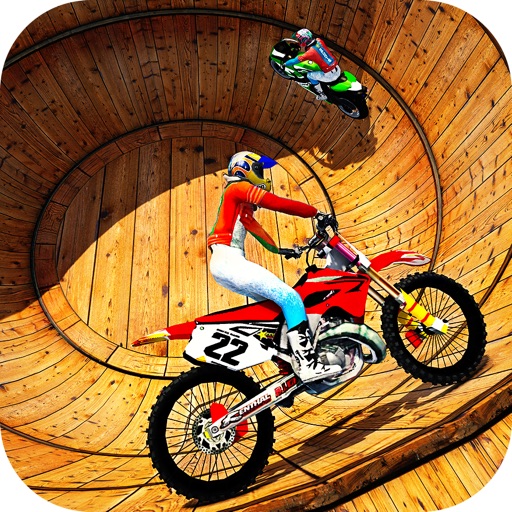 Well Of Death Bike Rider - Motorbike Stunts Racing icon