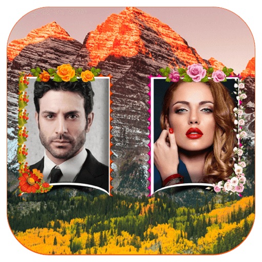 Mountain Photo Frame Dual by Imbesat Adnan MetiCode