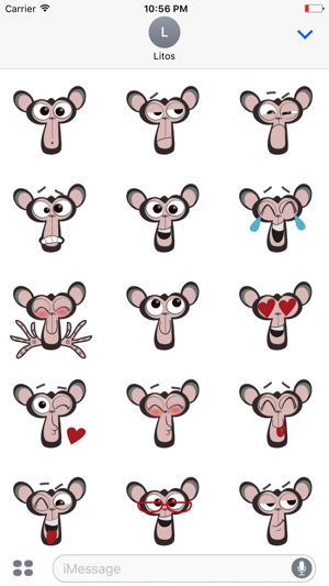 Do the Monkey iMessage Sticker Pack by Litosfera(圖5)-速報App