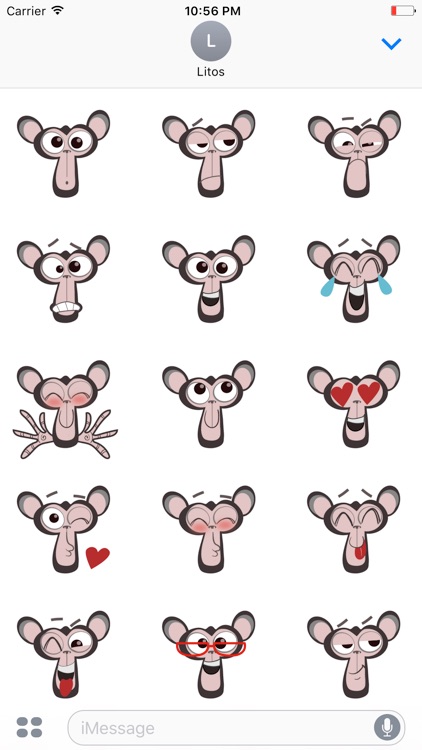 Do the Monkey iMessage Sticker Pack by Litosfera screenshot-4