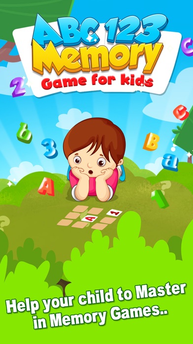 ABC 123 Memory Games - Flash Card Game screenshot 2