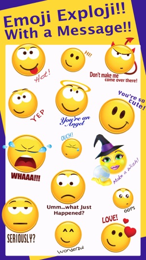 Message Emoji Exploji - Large Smilie Sti