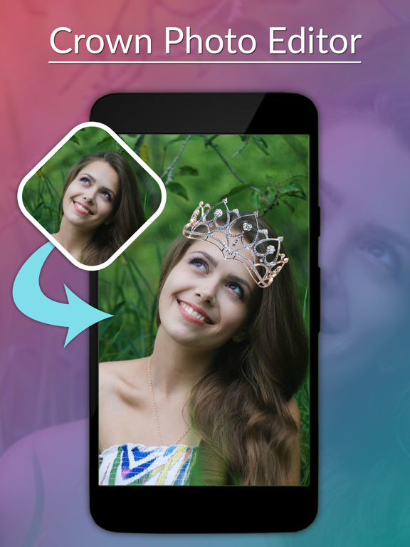 Screenshot #6 pour Crown Photo Editor -Crown Camera stickers
