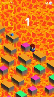 floor lava : block jump iphone screenshot 1