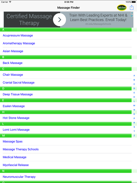Screenshot #4 pour Massage Finder: Find In Home & Mobile Therapist