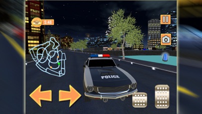 警察の車レーシングシミュレータ - 自動運転ゲームのおすすめ画像1