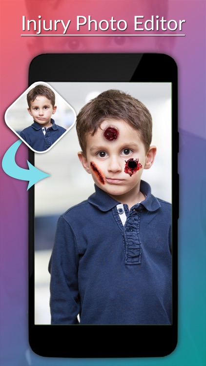 Injury Photo Editor -Injury Camera stickers