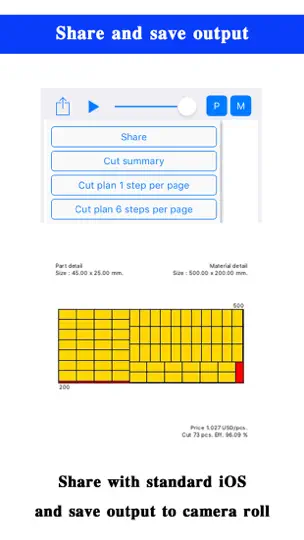 Nesting Optimizer iPhone Ekran Görüntüsü 5