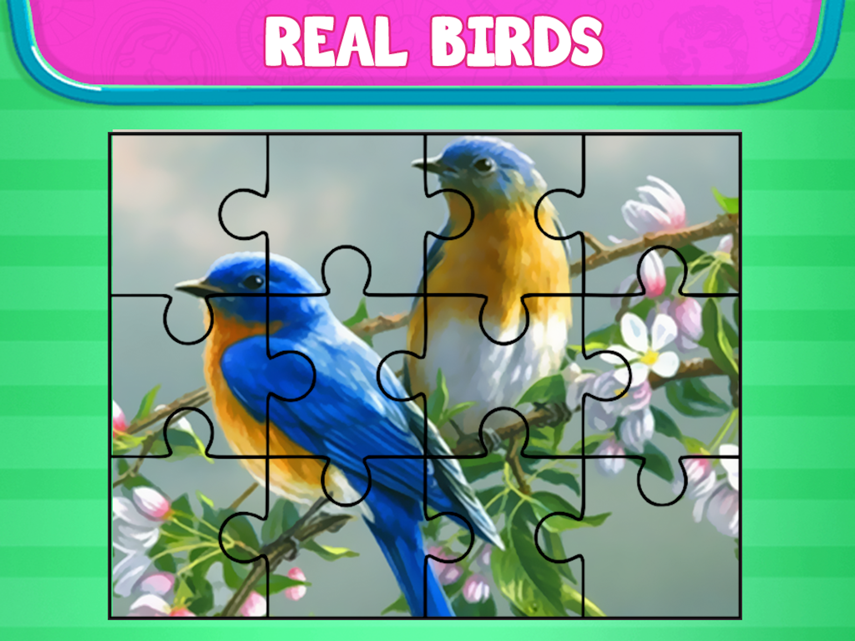 Love Bird Jigsaw Puzzle paradise : Train The Brain screenshot 10