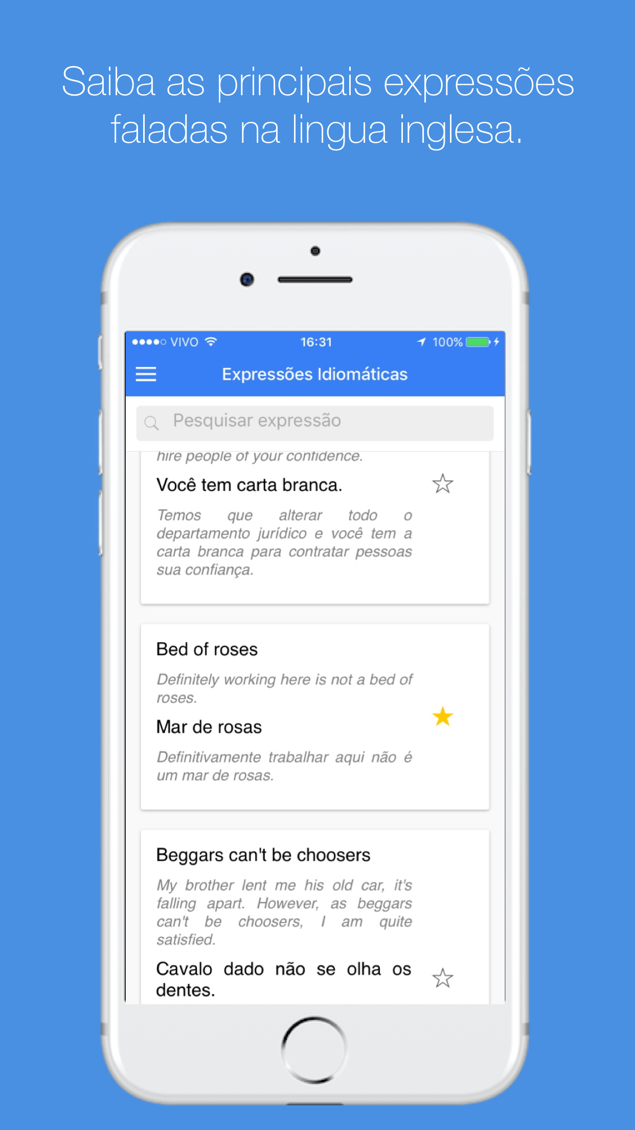 Expressões Idiomáticas