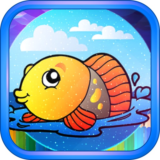 Sea Animals Coloring Pages icon