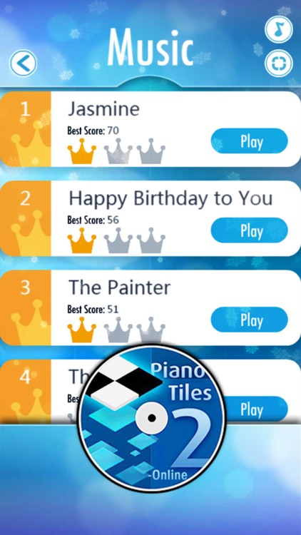 Magic White Blocks-Don't Tab the Wrong Piano Tiles screenshot-3