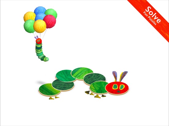 Very Hungry Caterpillar Shapes iPad app afbeelding 4