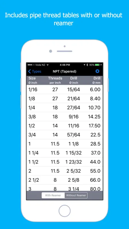 Drill and Tap Tool - Thread Tapping & Through Hole screenshot 4 of 5
