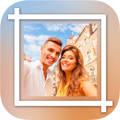 White frames for Insta - Square photo frame iOS App