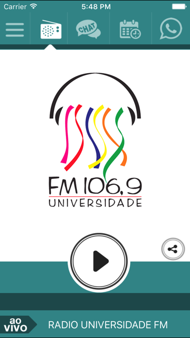 Screenshot #1 pour Rádio Universidade FM