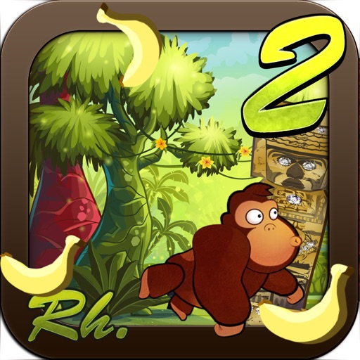 Banana Monkey Jungle Run Game 2- Gorilla Kong Lite