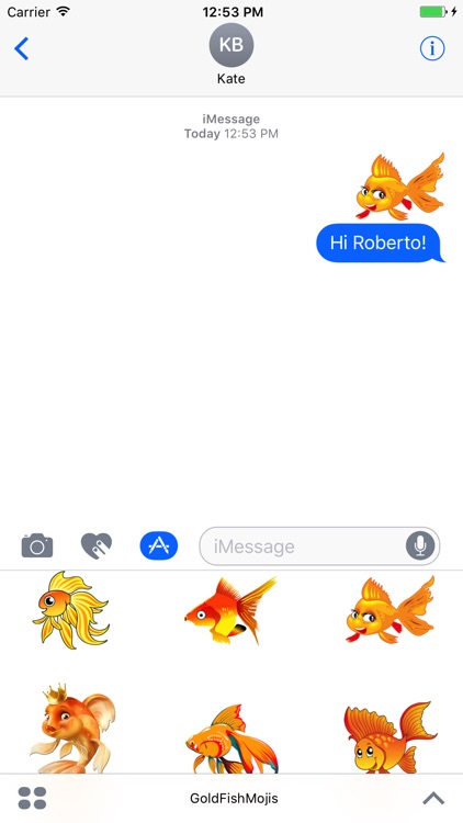 GoldFishMojis - GoldFish Emoji And Stickers