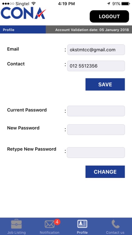 CONA Employee screenshot-3