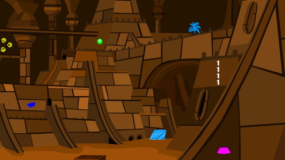 #4. Creaky Cave Escape2 (iOS) 由: Jayanthi Srinivasan