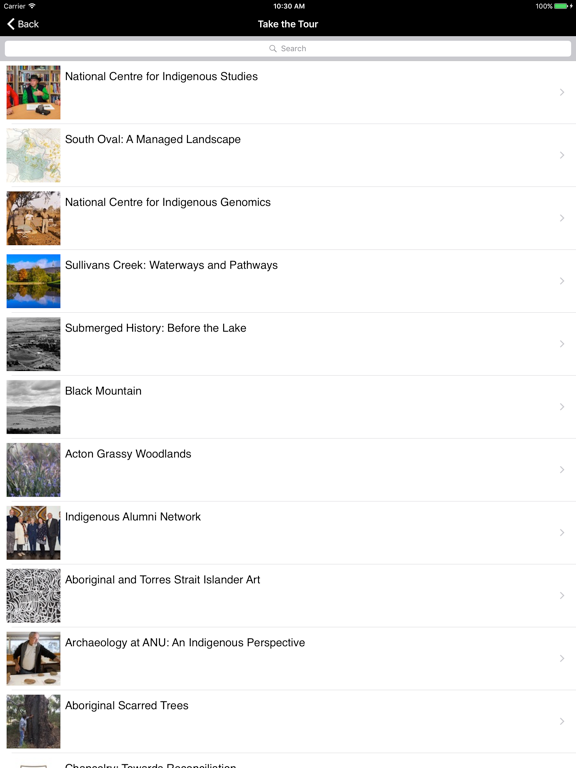 Screenshot #5 pour ANU Walks