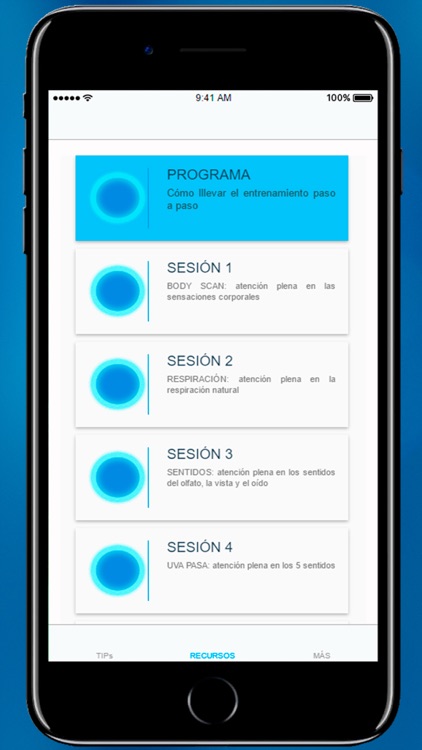 Mindfulness App -cómo vivir el presente