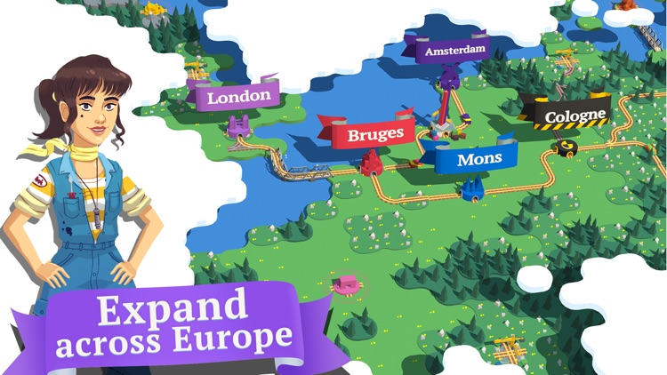 Train Conductor World - Rail Tycoon Game screenshot-3