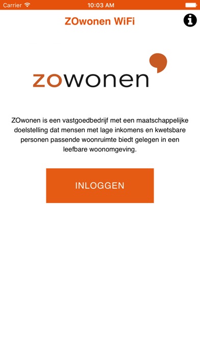 ZOwonen WiFi screenshot 2