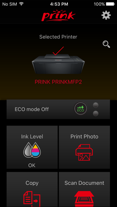 Screenshot #2 pour Prink Prima Print&Scan