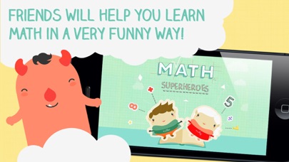 Math Superheroes - Learn math while having fun Screenshot 1