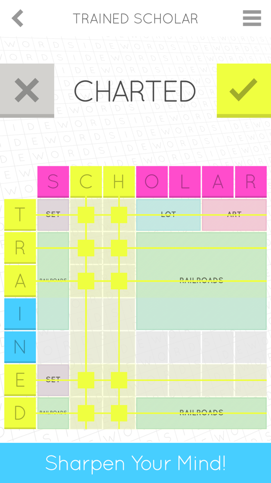 #3. Sidewords (iOS) 由: Milkbag Games