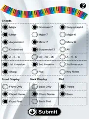 piano chords flash cards ipad bildschirmfoto 3