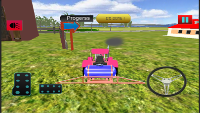 Screenshot #1 pour Tractor Driver 3D : Offroad Sim