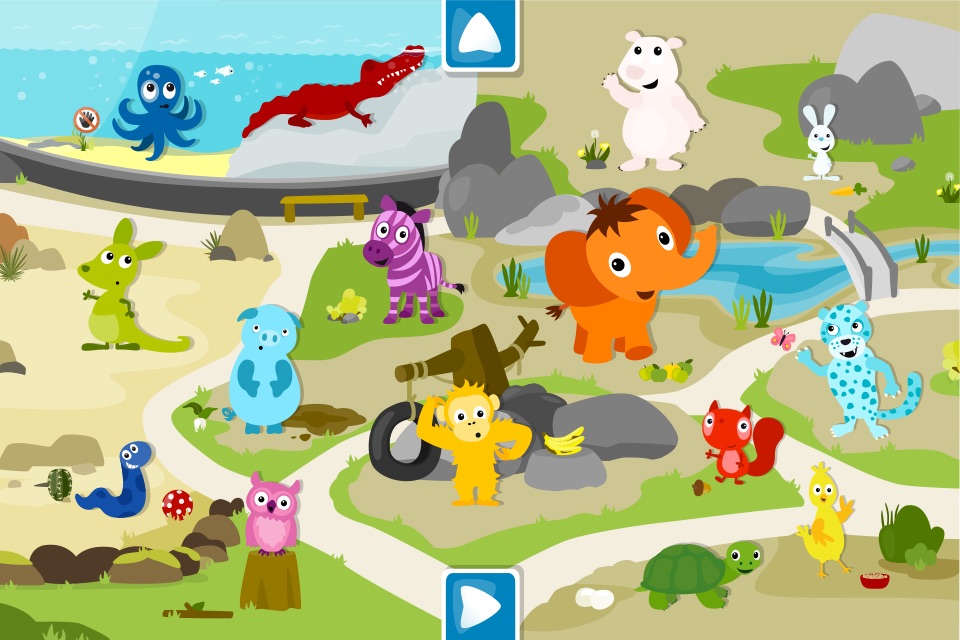 PumiLumi Touch Zoo LITE screenshot 2