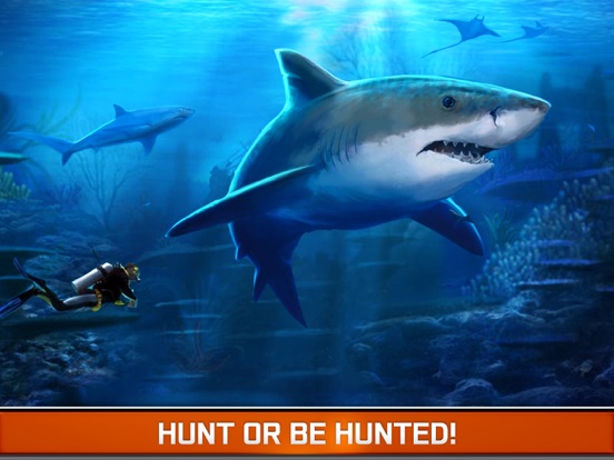 Angry Fish Jacht - Sea Shark Spear visserij spel iPad app afbeelding 4
