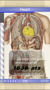 Speed Anatomy Lite (Quiz) screenshot