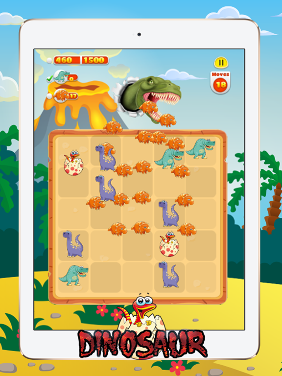 Screenshot #6 pour Dinosaur Games Puzzles : Dino Foods Match