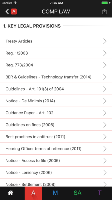 COMP LAW : the EU competition lawyers’ toolkit Screenshot