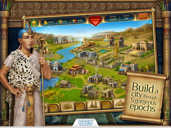 Cradle of Egypt iPad app afbeelding 2