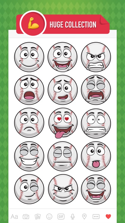 BaseMoji - baseball softball emoji & stickers 2017