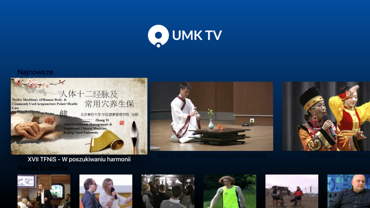 Screenshot #1 pour UMK TV