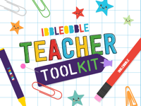 Ibbleobble Teacher Toolkit Stickers for iMessage