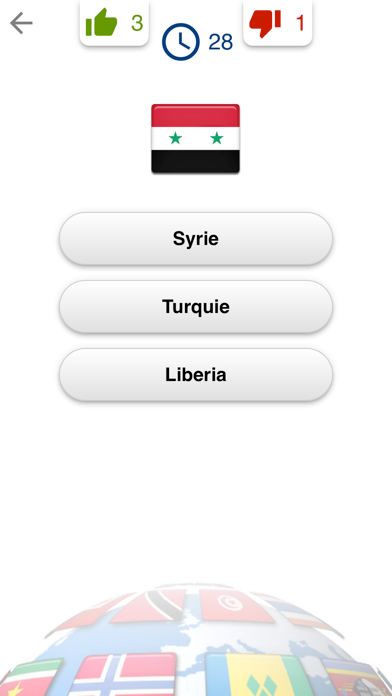 Screenshot #3 pour Quiz Drapeaux