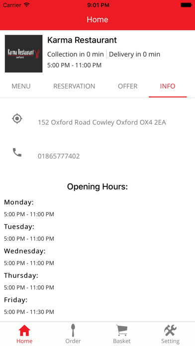 Screenshot #3 pour Karma Restaurant