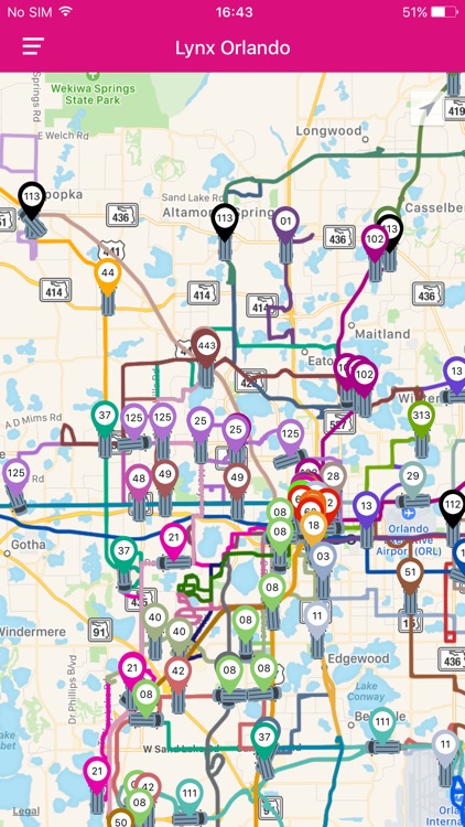 LYNX Bus Tracker by DoubleMap