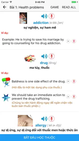 Game screenshot Tu Vung IELTS: 900 Từ vựng IELTS apk