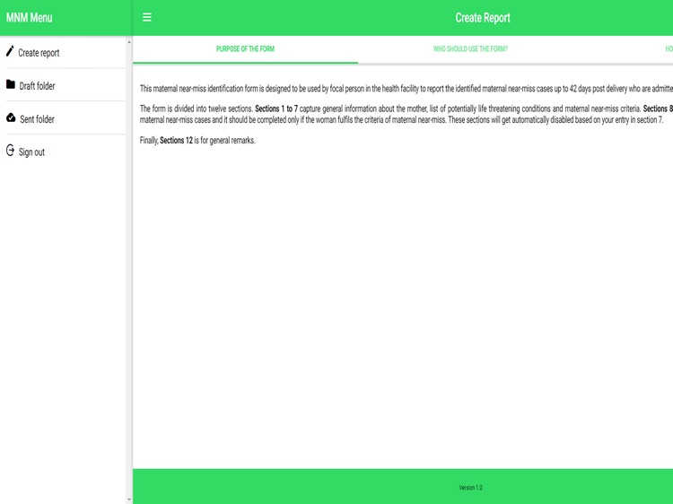 Maternal Near-Miss Reporting
