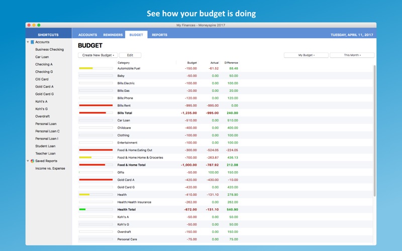 Moneyspire 2017 - Plus Personal Finance Manager thumbnail 4