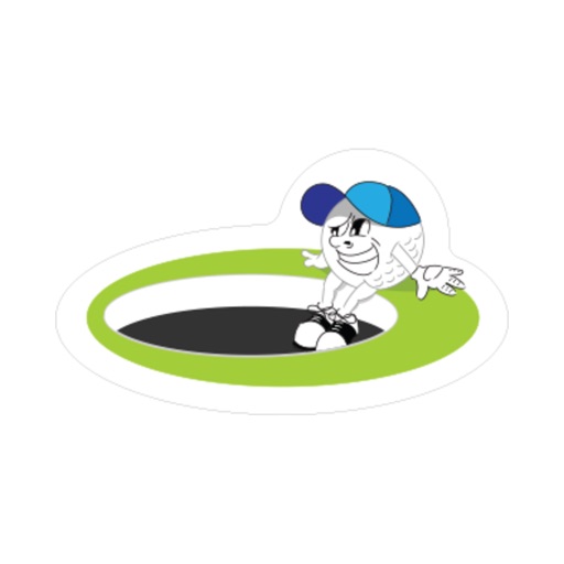 Olivera Golf Naughty Ball stickers for iMessage icon